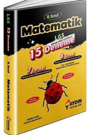 AYDIN LGS 8.SINIF MATEMATİK 15 DENEME