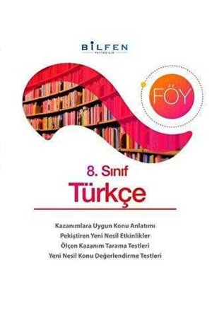 BİLFEN 8.SINIF TÜRKÇE FÖY