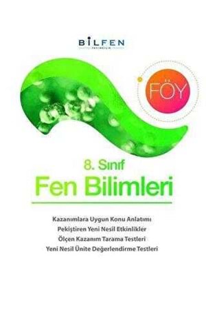 BİLFEN 8.SINIF FEN BİLİMLERİ FÖY