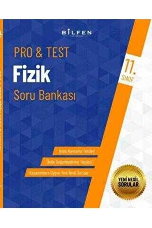 BİLFEN 11.SINIF PRO&TEST FİZİK SORU BANKASI