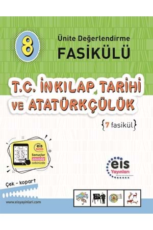 8.Sınıf - Ünite Değerlendirme Fasikülü (1-7) - T.C. İnkılap T. ve Atatürkçülük