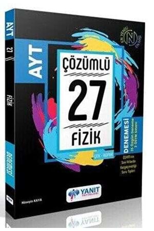YANIT AYT ÇÖZÜMLÜ 27 FİZİK BRANŞ DENEMESİ