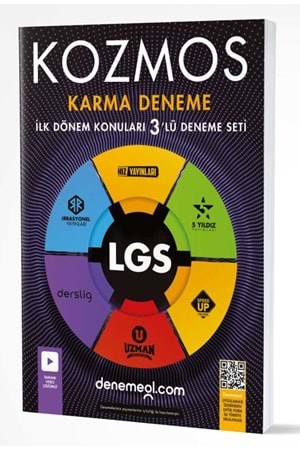 HIZ YAYINLARI 8.SINIF LGS KOZMOS KARMA 3 LÜ İLK DÖNEM DENEME