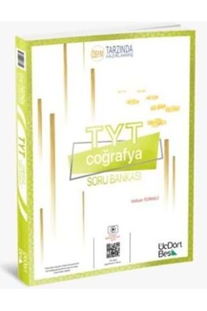 ÜÇDÖRTBEŞ 2025 TYT COĞRAFYA SORU BANKASI