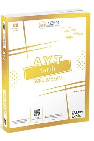 ÜÇDÖRTBEŞ 2024 AYT TARİH SORU BANKASI