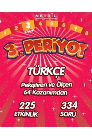 NETBİL 3.SINIF PERİYOT TÜRKÇE