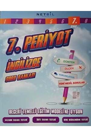 NETBİL 7.SINIF İNGİLİZCE PERİYOT SORU BANKASI