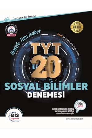 EIS TYT - BRANŞ DENEMELERİ - SOSYAL BİLİMLER (20 Lİ)