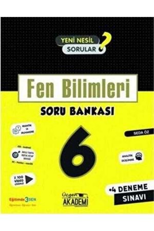 ÜÇGEN AKADEMİ 6.SINIF - FEN BİLİMLERİ - SORU BANKASI
