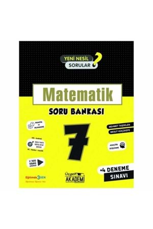 ÜÇGEN AKADEMİ 7.SINIF - MATEMATİK - SORU BANKASI