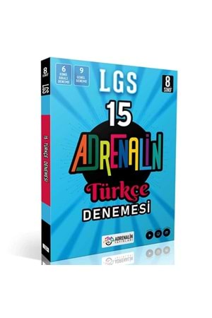 ADRENALİN YAY. 8.SINIF TÜRKÇE 15 BRANŞ DENEMESİ