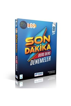 YANIT LGS SON DAKİKA DERS DERS DENEMELER