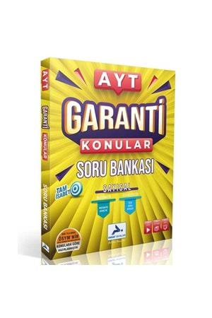 PARAF AYT SAYISAL GARANTİ KONULAR SORU BANKASI