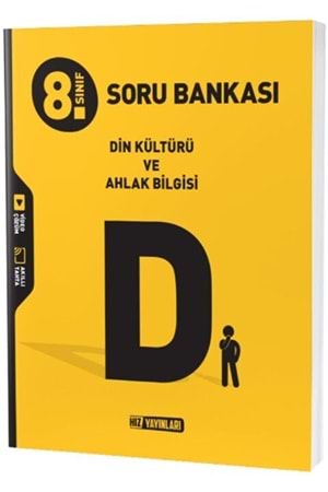 HIZ 8.SINIF DİN KÜLTÜRÜ VE AHLAK BİLGİSİ SORU BANKASI