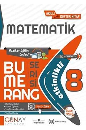 8. SINIF Bumerang Etkinlikli Matematik