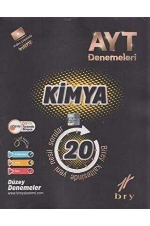 BRY AYT - BRANŞ DENEMELERİ - KİMYA (20 Lİ)
