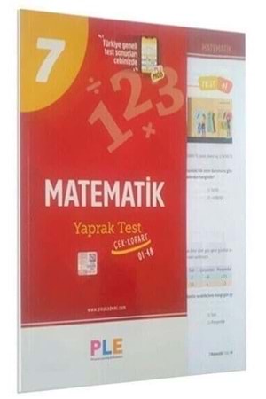 7.Sınıf - Matematik - Yaprak Testi (1-48)