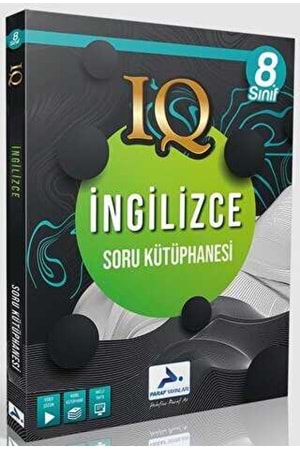 PARAF 8.SINIF IQ İNGİLİZCE SORU KÜTÜPHANESİ