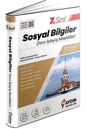 AYDIN 7.SINIF AYDIN SOSYAL BİLGİLER DERS İŞLEYİŞ MODÜLLERİ (KAMPANYALI ÜRÜN)