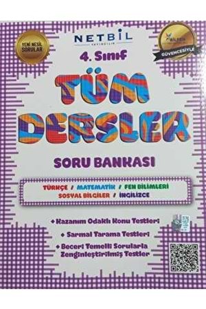 NETBİL 4.SINIF TÜM DERSLER SORU BANKASI