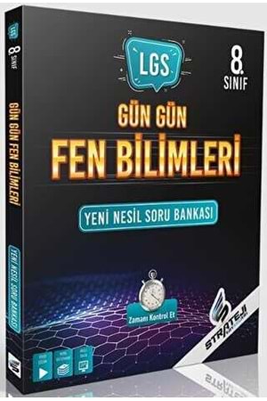 STRATEJİ 8.SINIF GÜN GÜN FEN BİLİMLERİ SORU BANKASI