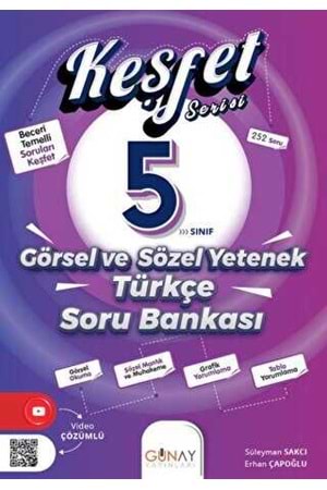 5.SINIF Keşfet Görsel ve Sözel Yetenek Soru Bankası