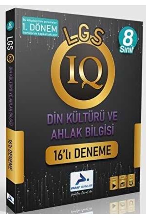 PARAF 8.SINIF IQ DİN KÜLTÜRÜ 16 LI DENEME 2023 1.DÖNEM KONULARI