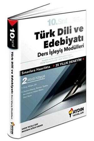 AYDIN 10.SINIF AYDIN TÜRK DİLİ VE EDEBİYATI DERS İŞLEYİŞ MODÜLLERİ (KAMPANYALI ÜRÜN)