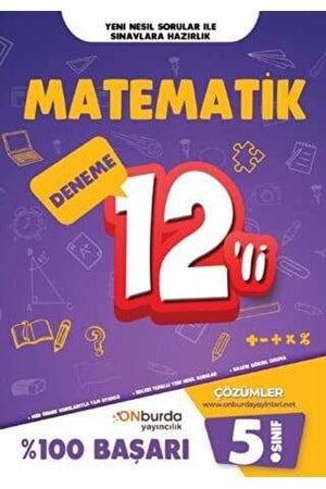 ONBURDA 5.SINIF MATEMATİK YENİ NESİL BRANŞ DENEMELERİ