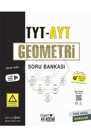 ÜÇGEN AKADEMİ TYT-AYT GEOMETRİ- SORU BANKASI