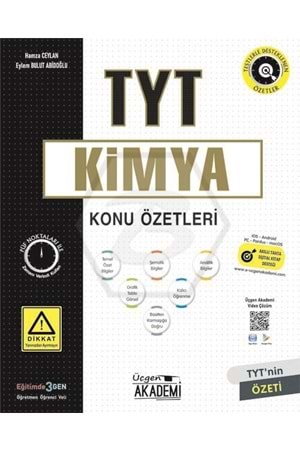 ÜÇGEN AKADEMİ TYT KİMYA - KONU ÖZETLERİ