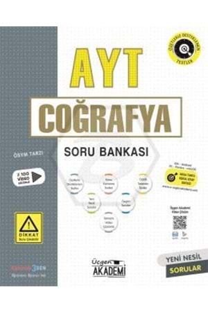 ÜÇGEN AKADEMİ AYT COĞRAFYA - SORU BANKASI