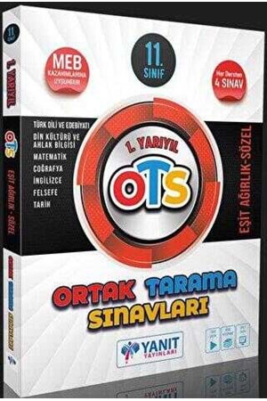 YANIT 11.SINIF 1.YARIYIL ORTAK TARAMA S.EŞİT A-OTS