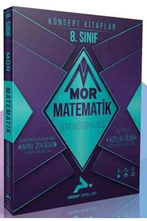 PARAF 8.SINIF MOR MATEMATİK SORU KÜTÜPHANESİ