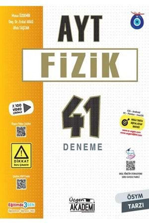 ÜÇGEN AKADEMİ AYT - FİZİK - 41 DENEME - 2024