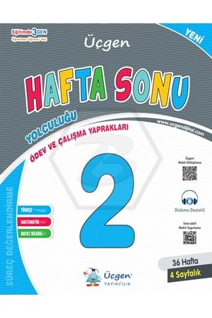 ÜÇGEN 2.SINIF HAFTA SONU - ÖDEV VE ÇALIŞMA YAPRAKLARI 3