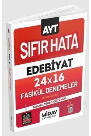 MİRAY AYT SIFIR HATA EDEBİYAT 16 DENEME