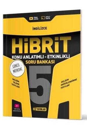 HIZ 5.SINIF HİBRİT İNGİLİZCE SORU BANKASI