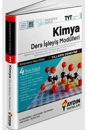 AYDIN ÜNİVERSİTEYE HAZIRLIK TYT KİMYA DERS İŞLEYİŞ MODÜLLERİ