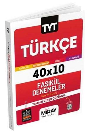 MİRAY TYT TÜRKÇE 10 DENEME