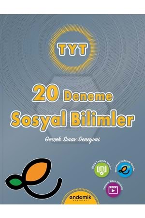 ENDEMİK TYT SOSYAL BİLİMLER 20'Lİ DENEME SINAVI - YENİ
