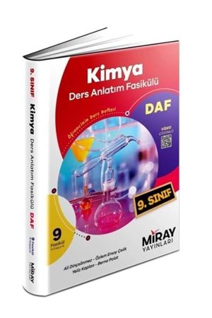 Miray 9. Sınıf Kimya Ders Anlatım Fasikülleri