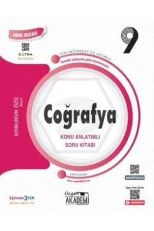 ÜÇGEN AKADEMİ 9.SINIF KONUNUN ÖZÜ - COĞRAFYA - KÖSB - 2024