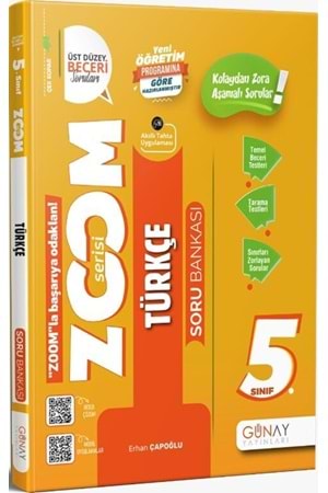 5.SINIF Zoom Serisi Türkçe Soru Bankası