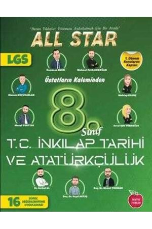 NEWTON 8.SINIF ALL STAR 1.DÖNEM 16 SÜREÇ DEĞERLENDİRME TC. İNKILAP TARİHİ VE ATATÜRKÇÜLÜK