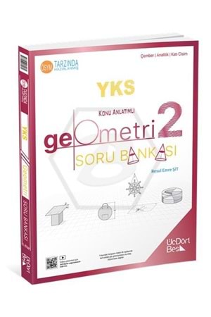 ÜÇDÖRTBEŞ 2025 YKS GEOMETRİ 2 KONU ANLATIMLI SORU BANKASI