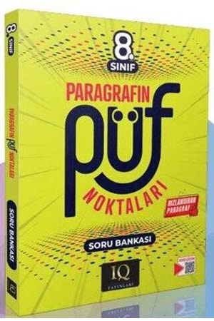IQ 8.SINIF PÜF PARAGRAF SORU BANKASI