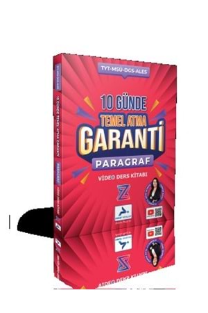PARAF Z TAKIM PARAGRAF-10 GÜNDE TEMEL ATMA GARANTİ