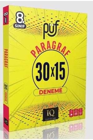 IQ YAYINLARI LGS 30x15 PARAGRAF DENEME