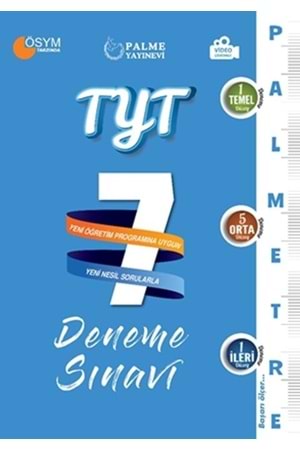 PALME TYT PALMETRE 7'Lİ DENEME SINAVI